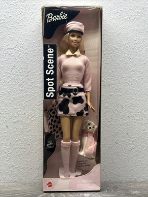 BARBIE SPOT SCENE DOLL with Dalmatian Mattel 53964 NEW 2001