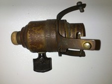 douille interrupteur ancienne avec griffe lampes Gras, Mazda. Testé fonctionne