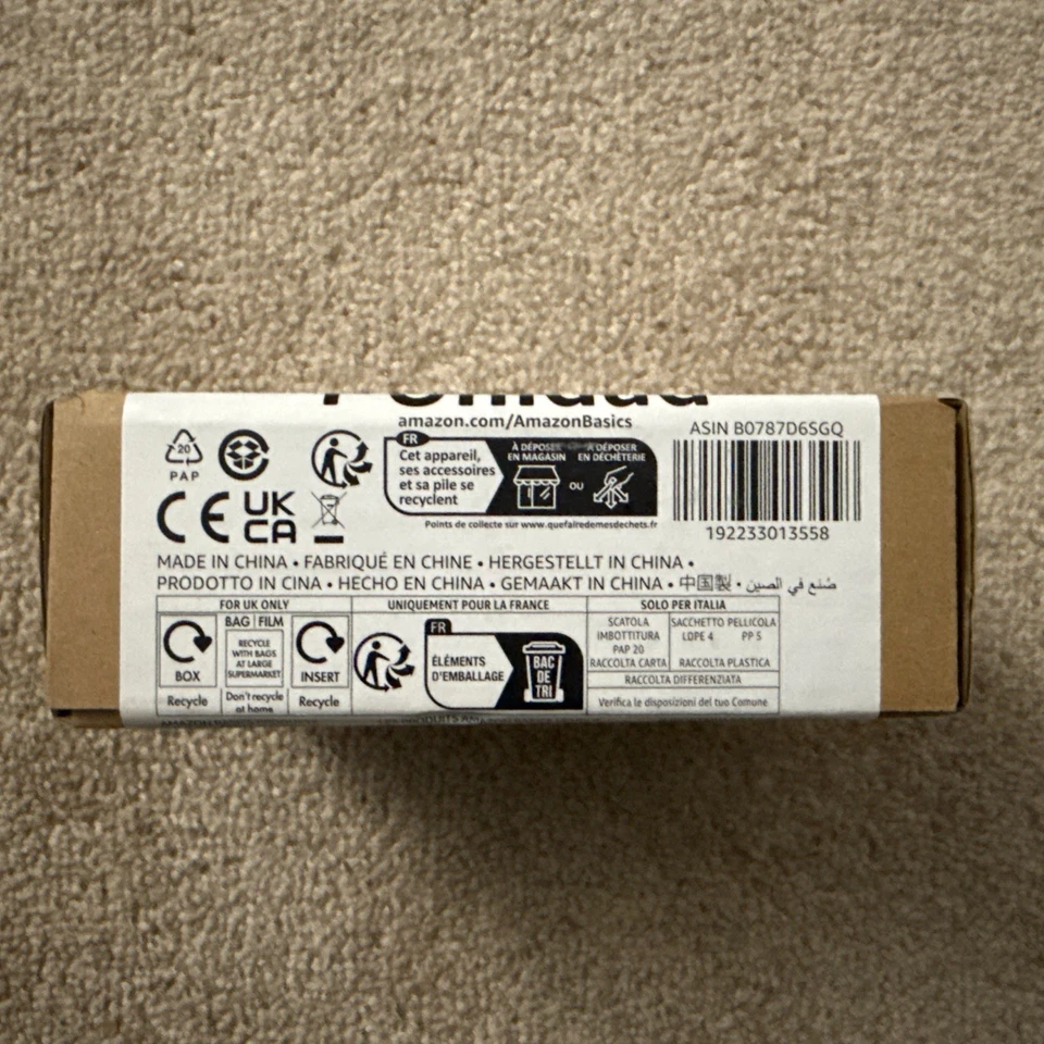 Amazon Basics Computer Mouse Wireless, Ergonomic, 2.4 GHz Optical, DPI Adjustabl - Image 2 of 2