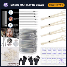 Professional Body Piercing Kit - 43Pcs with Needles  Clamps for Ear, Nose, Lip,