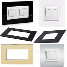 Socket Finger Plate Light Switch & Plug Surround Hygiene Panel Cover Universal