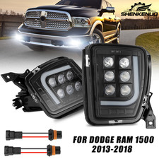 Pair Bumper Led Fog Lights For Dodge Ram 1500 2013 2014 2015 2016 2017 2018 Pair Bumper Led Fog Lights For Dodge Ram 1500 2013 2014 2015 2016 2017 2018