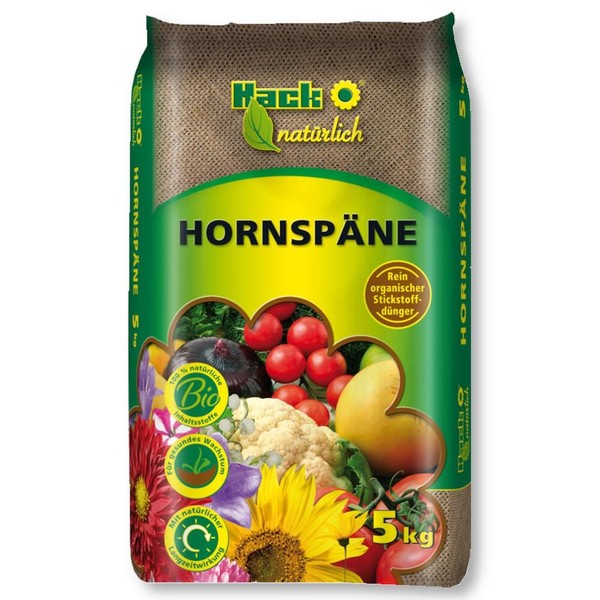 Hack HornspäNe 14% N 5 Kg StickstoffdüNger NaturdüNger-image