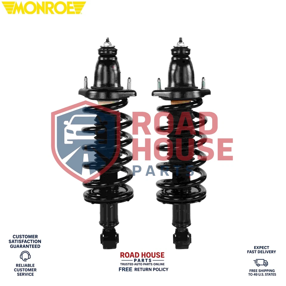 Juego completo de 2 muelles helicoidales y puntal trasero Monroe para Honda CR-V 2002-2006 Foto 4 de 4