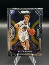 2020-21 Panini Prizm Nico Mannion #293 Golden State Warriors Rookie Trading Card