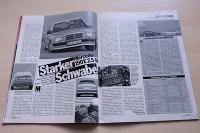 Rallye Racing 19/1988 Mercedes 190 E 2.5-16 mit 195PS besser als...?