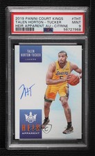 2019 Court Kings Heir Apparent Citrine /49 Talen Horton-Tucker PSA 9 Auto 01su