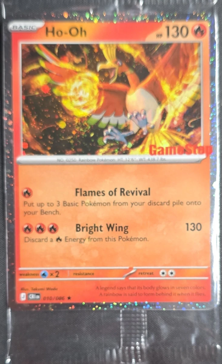 Ho-Oh Holo Pokémon TCG Individual Collectible Card Game Cards for sale