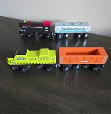 B  toys - Wood & Wheels Wooden Trains