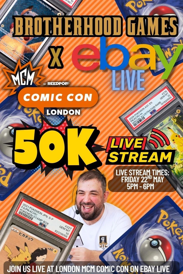 Brotherhood Games | £50K of Pokémon | MCM London Comic Con