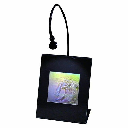3D Wave Hologram Picture LIGHTED DESK STAND, Collectible EMBOSSED Type Film - Picture 3 of 7
