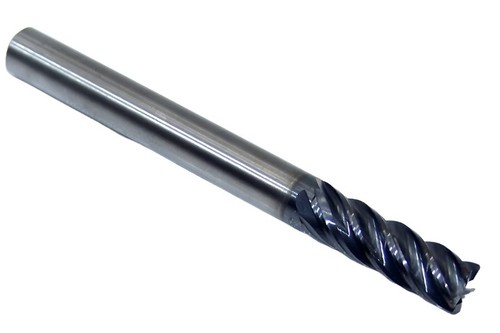 1/4" (.250") CARBIDE END MILL 5 FLUTE .015"RAD KENNAMETAL HARVI II 4048712 - Picture 2 of 4