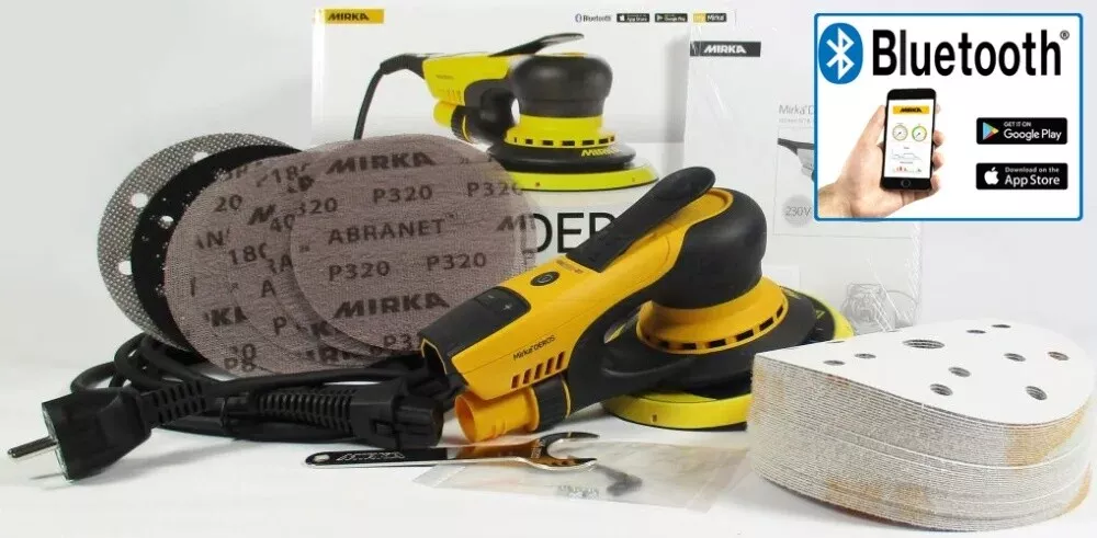 Mirka Deros 650CV Elektro Exzenterschleifer 150mm Hub 5mm 50