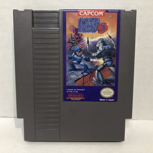 Mega Man 3 offizielle Nintendo NES Patrone GETESTET Capcom 1985 kostenloser Versand