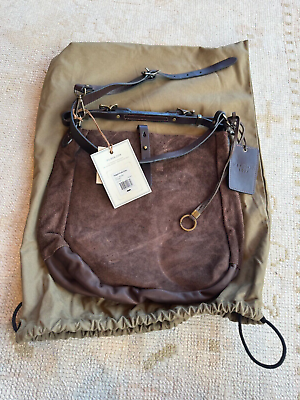 FILSON RUGGED SUEDE HOBO DARK TOBACCO NWT RARE USA MADE LONG FILSON RUGGED SUEDE HOBO DARK TOBACCO NWT RARE USA MADE LONG
