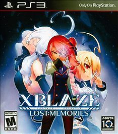 XBlaze Lost: Memories (Sony PlayStation 3, 2015)