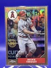 2022 Topps Chrome 35th Anniversary Refractor #87BC-1 Mike Trout Anaheim Angels