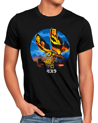 Mothra Fury Herren T-Shirt japan monster moth tokio tokyo