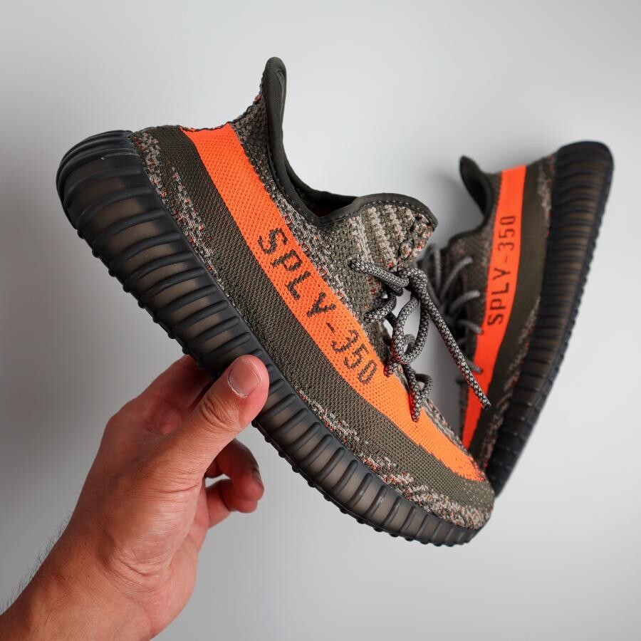 adidas Yeezy Boost 350 V2 Carbon Beluga - Size 8 Mens image 5