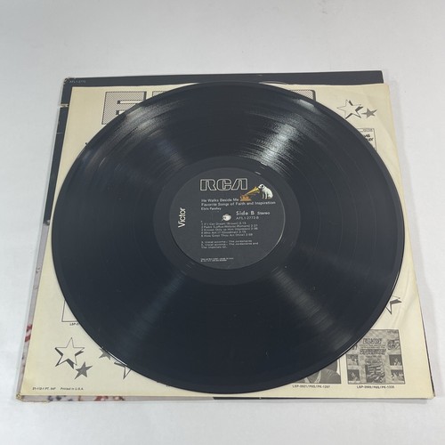 Elvis He Walks Beside Me LP Songs of Faith & Inspiration12" 33 RPM Vinyl Record - Picture 9 of 10