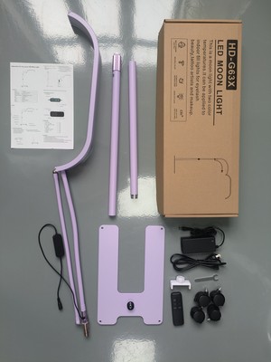 Andoer 36W LED Fülllicht LED Videolicht Beauty-Stehlampe 3200K-5600K Dimmb