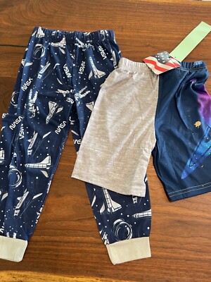 Pyjama Set Target Pyjamas Boy Nwt Boys Sleepwear Nasa 4/5 Set Of