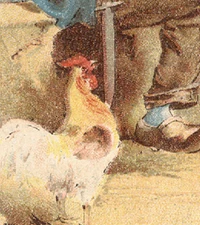 WAUSAU WI,  WHEELER & WILSON SEWING MACHINE TRADE CARD, JAMES MUSIC HOUSE  C776