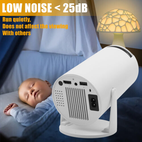 4K Mini Projector 10000 Lumen LED 1080P WiFi Bluetooth UHD Portable Home Theater - Picture 11 of 17