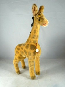 HERMANN Giraffe - 60er Jahre - Stofftier / Plüschtier - Sammlerstück | eBay