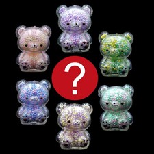 Cute Candy Crunch Bear Stress Ball Squishy Sensory Figure Toy  1 Random Figure