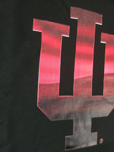 Indiana Hoosiers Men's 4XL Black Pullover Sweatshirt Hoodie Football University - Picture 3 of 12