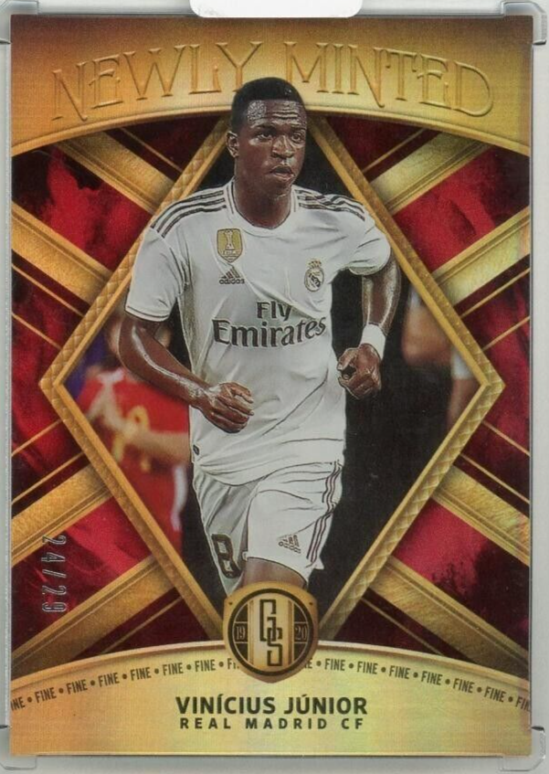 Vinicius jr ヴィニシウス Panini gold standard 2019-20 Panini Gold Standard Vinicius Junior Newly Minted/29 Real