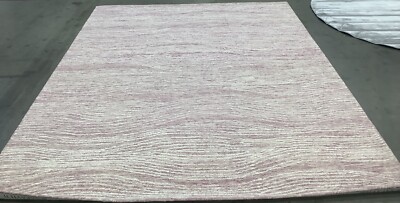 PINK / IVORY 8'-0'' x 10'-0'' Broken Thread Rug Reduced Price 1172681054 MET995U-8
