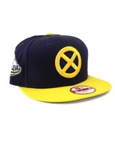 Cappello snapback New Era Uncanny X-Men 9fifty berretto regolabile Marvel Comics nuovo con etichette