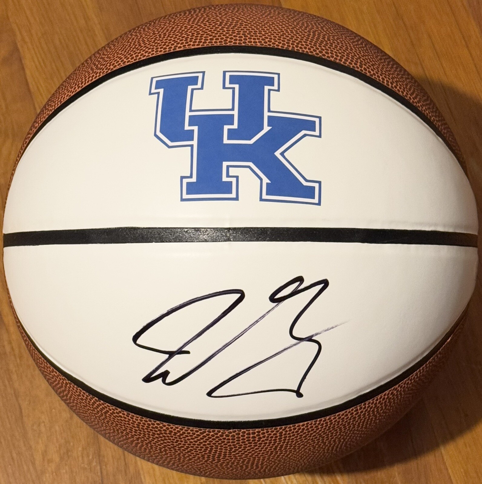 Jamal Murray Autographed Signed Kentucky Wildcats Logo Basketball JSA COA 
