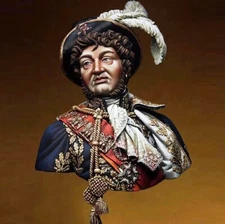 1/10 Scale Napoleonic Era Aristocrat Bust Historical Miniature Figure Unassemble
