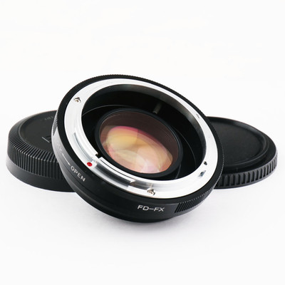 Focal Reducer Speed Booster Adapter Canon FD Objektiv für Fujifilm X-Pro1 E2 FX