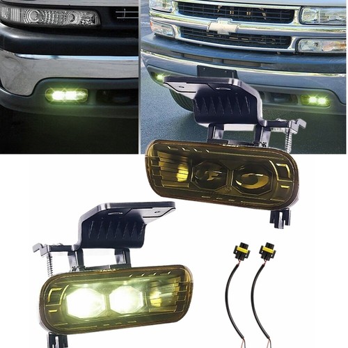 Buy 99-02 CHEVY SILVERADO/TAHOE SMOKE FOG LIGHTS LAMPS PAIR In Los - Foto 7
