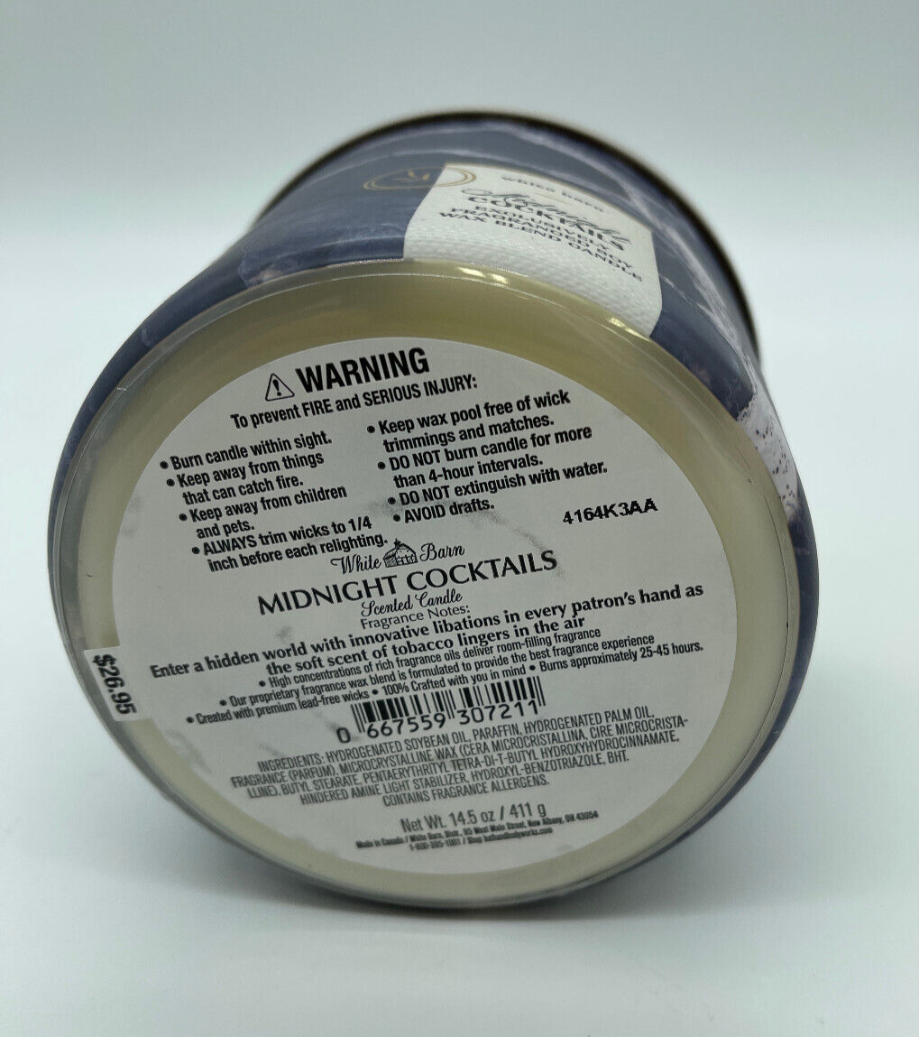 Bath & Body Works Midnight Cocktails 3-Wick Candle