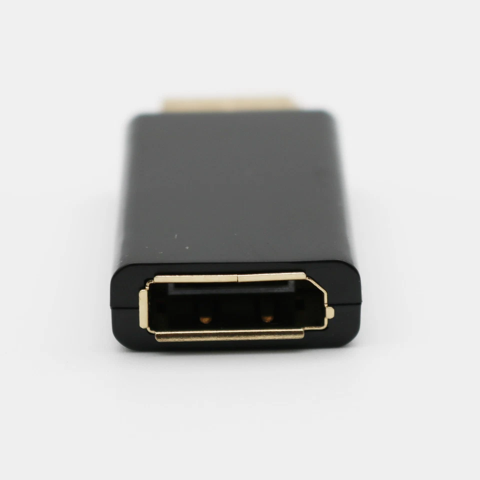 Computer Display Port DP Male to DP Female Port Extender Adapter Black Connector - Image 4 of 4
