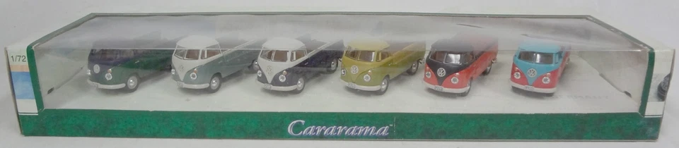 Dos juegos Hongwell Cararama de 6 coches coleccionables VW Volkswagen diecast escala 1:72 Foto 2 de 4