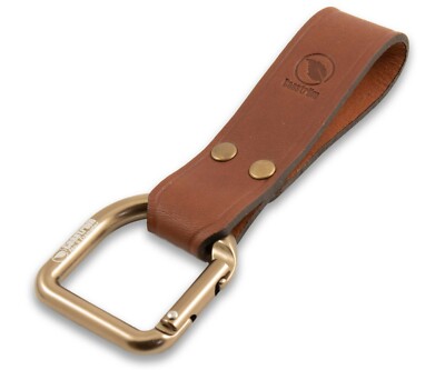 Casstrom No3 Dangler w/Cognac Belt Loop For Up To 5Cm Width Leather Construction