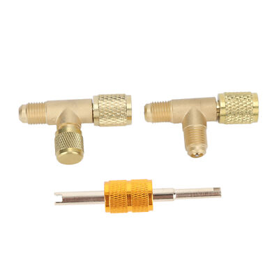 Quick Coupler Access Tee Brass Tee Adapter For HVAC Line Repair Tool