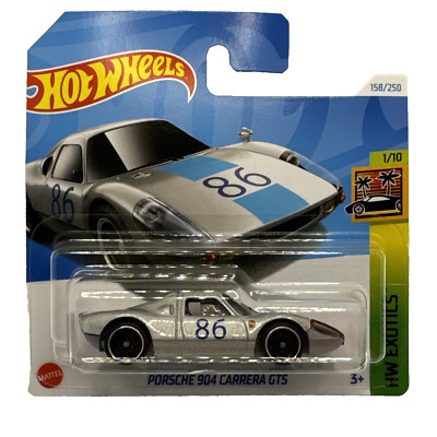 Hot Wheels Porsche 904 Carrera GTS Sliver HW Exoten Nummer 158 neu und ungeöffnet