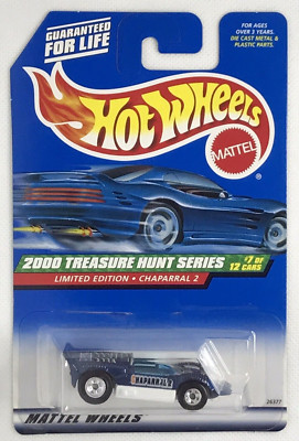 2000 Hot Wheels Treasure Hunt Series Chaparral 2 Limited Edition Rare # 7 Of 12