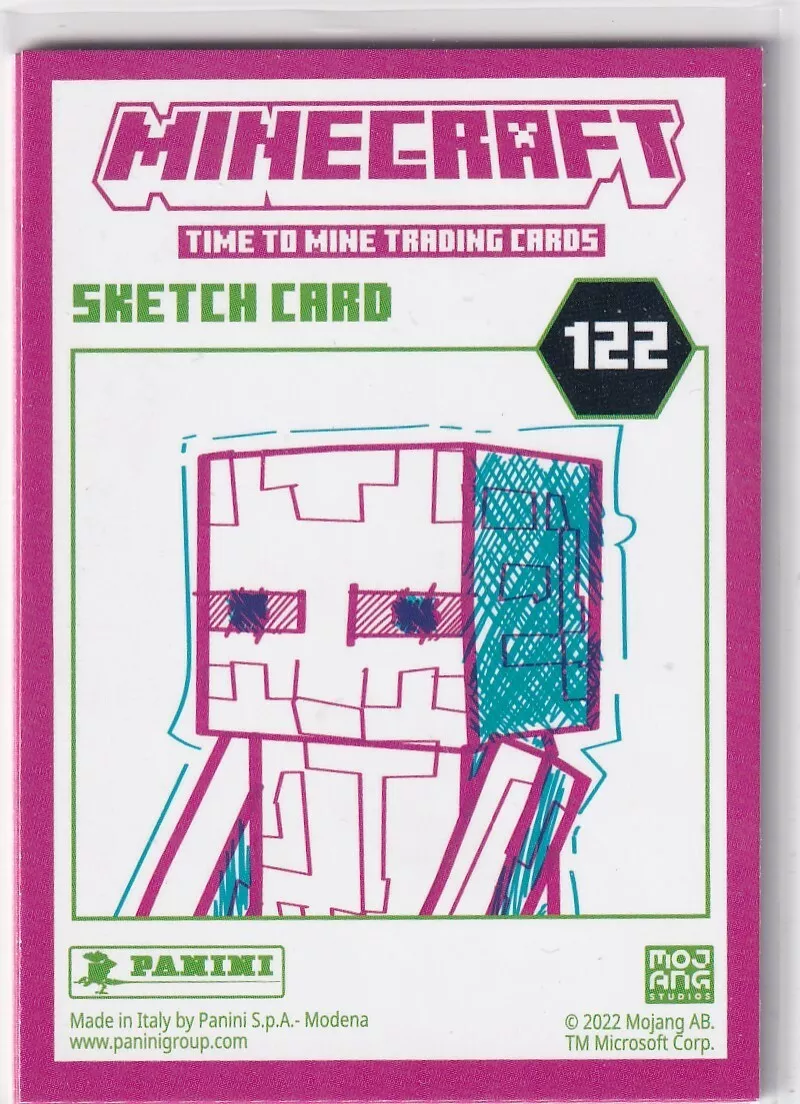 Panini Minecraft Adventure Trading Cards Card No. 19 Ender Dragon  Enderdrache