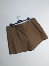 Next New Collection Womens Brown High-waisted Shorts Size 22