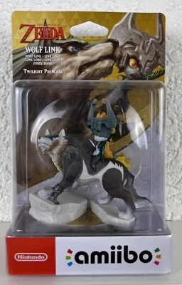Wolf Link Amiibo Figur Legend Zelda Twilight Princess Nintendo WIIU Switch 3DS - Bild 1 von 2