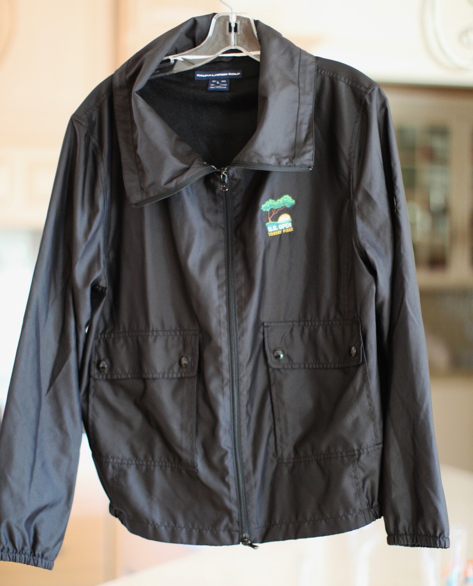 Polo Golf Ralph Lauren unisex L Large Rain Jacket US OPEN TORREY PINES  windbreak