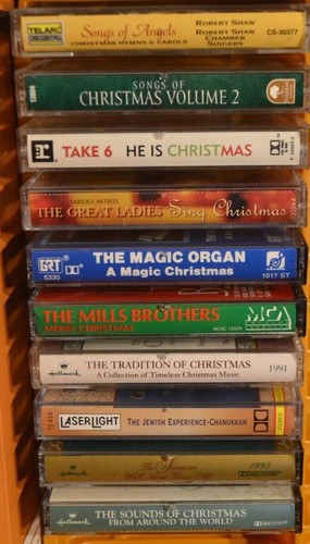 Holiday Cassette Tape SALE Pick Your Own ~ Christmas ~ Hanukkah ~ Jazz ~ Pop - Picture 2 of 92